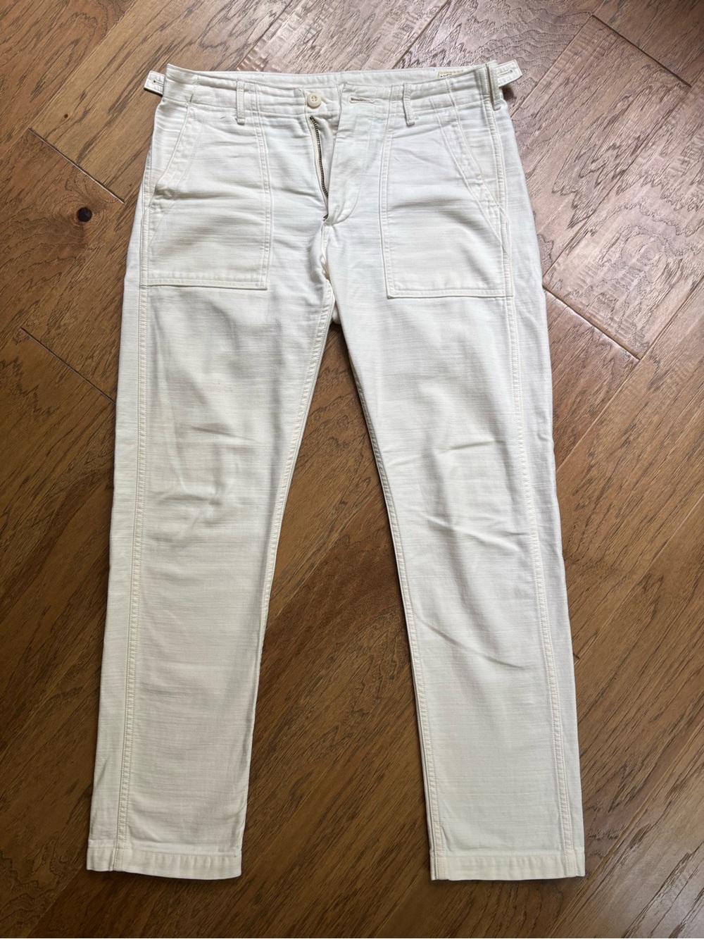 orSlow reverse sateen slim fatigue pants / made in Japan 🇯🇵 / size 1 (small)